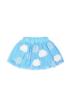 gonna in poliestere blu STELLA McCARTNEY KIDS | TV7021Z2108630BC